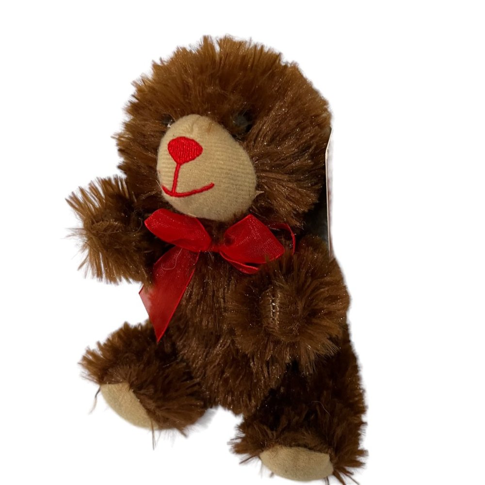GREENBRIER Chocolate Scented 7” Brown TEDDY BEAR Stuffed Animal Toy With Tag